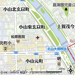 京都府京都市北区小山元町35-3周辺の地図