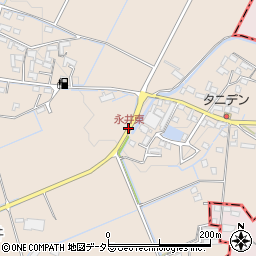 永井東周辺の地図