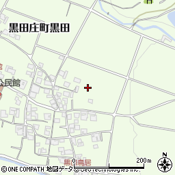 兵庫県西脇市黒田庄町黒田周辺の地図