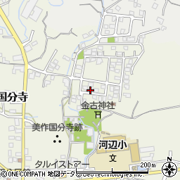 岡勝社宅周辺の地図