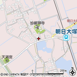 滋賀県東近江市大塚町861周辺の地図