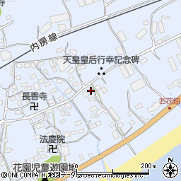 千葉県南房総市和田町花園697周辺の地図