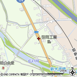 西吉田周辺の地図