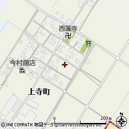 滋賀県草津市上寺町343-3周辺の地図