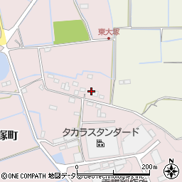 滋賀県東近江市大塚町1276周辺の地図