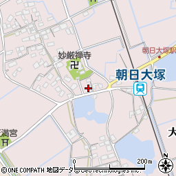 滋賀県東近江市大塚町883周辺の地図
