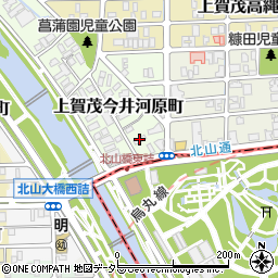 上賀茂今井河原町テラスハウス周辺の地図