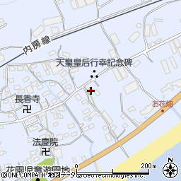 千葉県南房総市和田町花園185周辺の地図