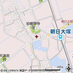 滋賀県東近江市大塚町880周辺の地図