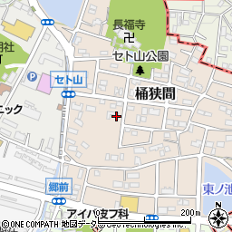 愛知県名古屋市緑区桶狭間2221周辺の地図