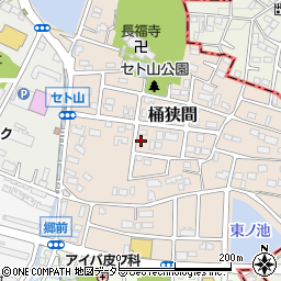 愛知県名古屋市緑区桶狭間2522周辺の地図
