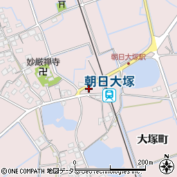 滋賀県東近江市大塚町331周辺の地図