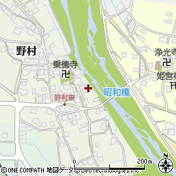 兵庫県神崎郡神河町野村220周辺の地図