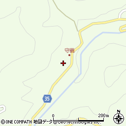 愛知県新城市作手守義郷下周辺の地図