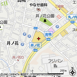 磯田園製茶株式会社　豊明店周辺の地図
