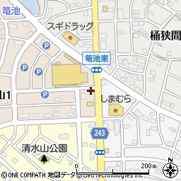 清水山歯科医院周辺の地図