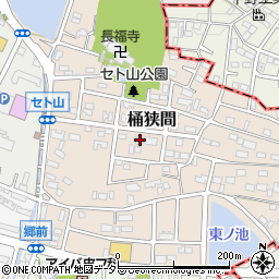 愛知県名古屋市緑区桶狭間2504周辺の地図