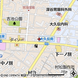 愛知県豊明市新田町門先8周辺の地図