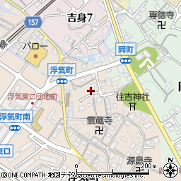 滋賀県守山市浮気町177周辺の地図
