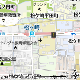 京都市交通局　地下鉄松ケ崎駅周辺の地図