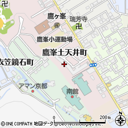 京都北山スカイハイツＡ棟周辺の地図