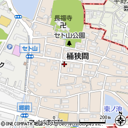愛知県名古屋市緑区桶狭間2501周辺の地図