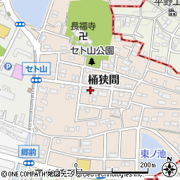 愛知県名古屋市緑区桶狭間2502周辺の地図