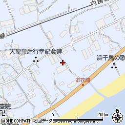 千葉県南房総市和田町花園165-2周辺の地図