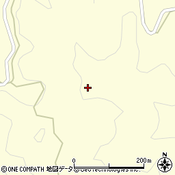 愛知県設楽町（北設楽郡）田峯（中島）周辺の地図