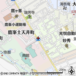 北警察署鷹ヶ峯交番周辺の地図