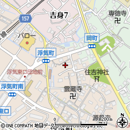 滋賀県守山市浮気町345周辺の地図