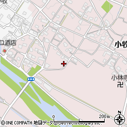 三重県四日市市小牧町945-1周辺の地図