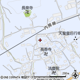 千葉県南房総市和田町花園938-1周辺の地図