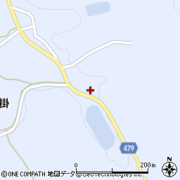 岡山県美作市宗掛203周辺の地図