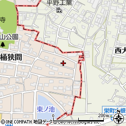 愛知県名古屋市緑区桶狭間1620周辺の地図