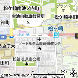 セコム株式会社　洛北営業所周辺の地図