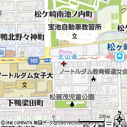 松ヶ崎 エルドール周辺の地図