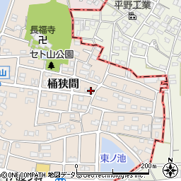 愛知県名古屋市緑区桶狭間1907周辺の地図