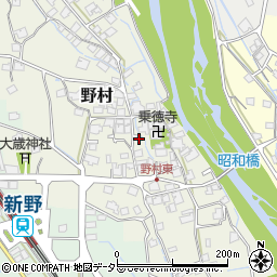 兵庫県神崎郡神河町野村247-2周辺の地図