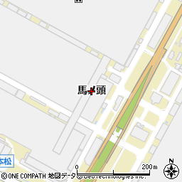 愛知県豊田市堤町（馬ノ頭）周辺の地図