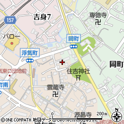 滋賀県守山市浮気町175-1周辺の地図