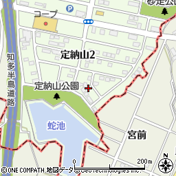 愛知県名古屋市緑区定納山2丁目707周辺の地図