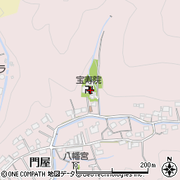 宝寿院周辺の地図