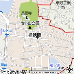 愛知県名古屋市緑区桶狭間2009周辺の地図
