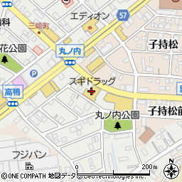 スギ薬局豊明三崎店周辺の地図