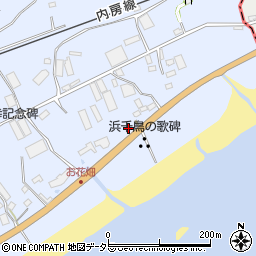 千葉県南房総市和田町花園127周辺の地図