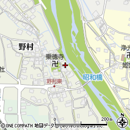 兵庫県神崎郡神河町野村232周辺の地図
