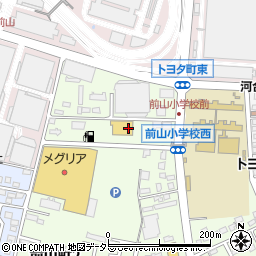 豊田自動車学校周辺の地図