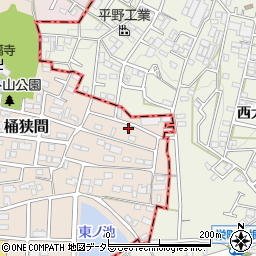 愛知県名古屋市緑区桶狭間1609周辺の地図