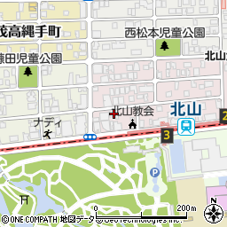 ロイヤル・ボディ・コンシャス京都・北山本店周辺の地図